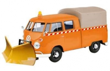 79593 VW T1 PICK UP TRUCK + SNOW PLOW 1:24